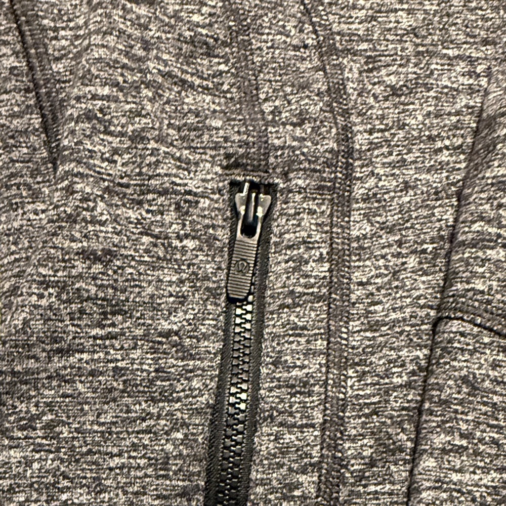 Lululemon Gray Full-Zip Athletic Jacket - Picture 4 of 5